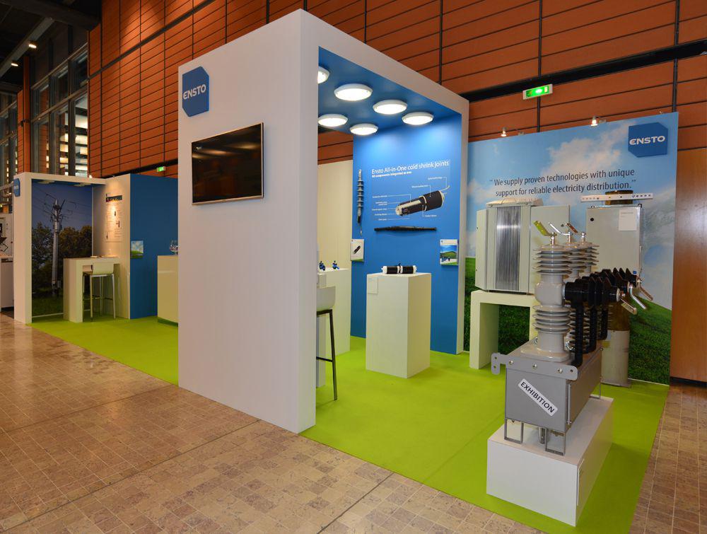 ENSTO - Stand réalisé pour GALIS, agence de Design de stands.